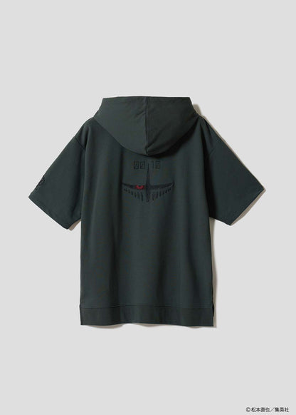 Kaiju No. 8 x Graniph Fashion Collection - Number 10 Big Silhouette Short-Sleeved Hoodie [Release May 12, 2026]