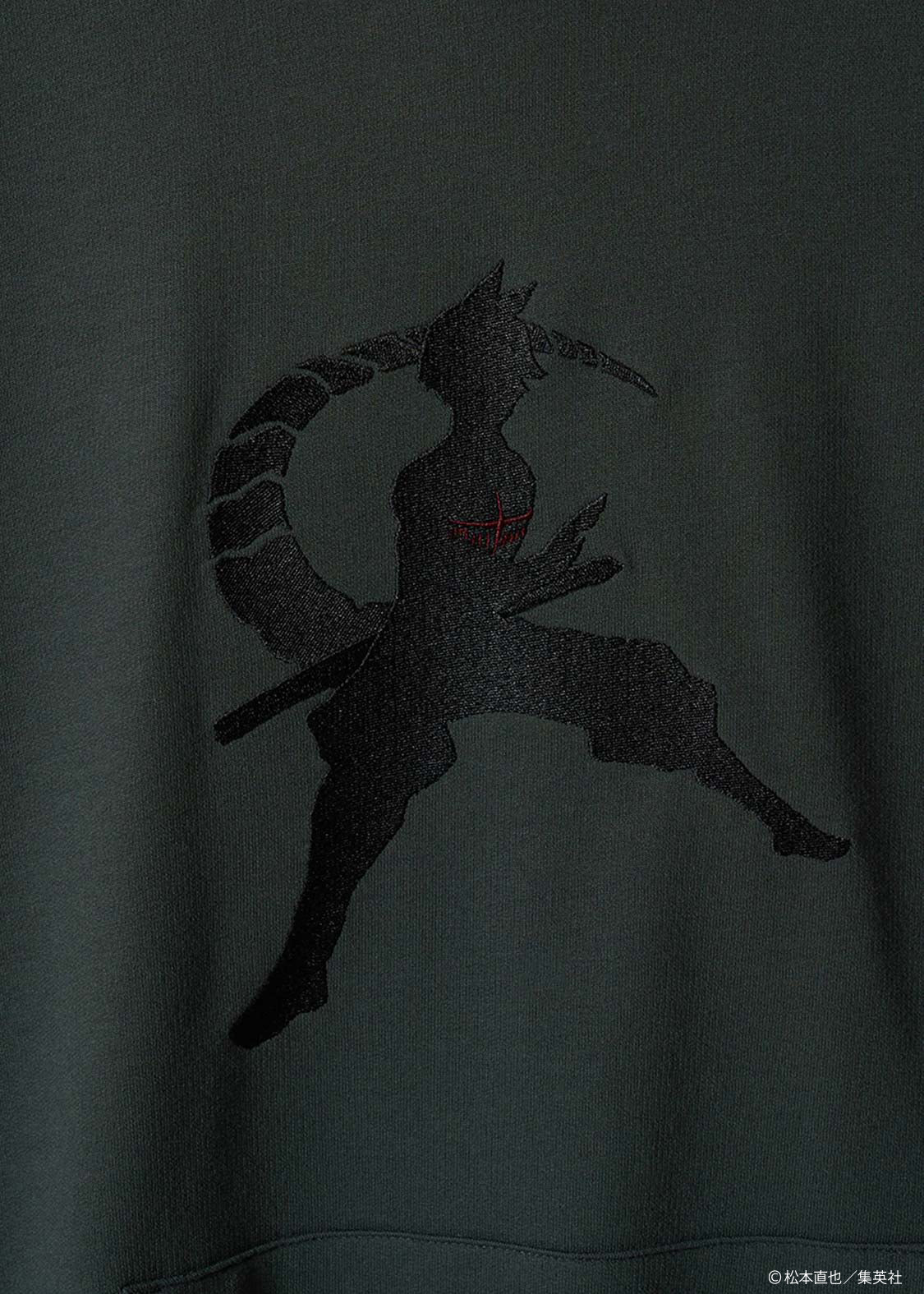 Kaiju No. 8 x Graniph Fashion Collection - Number 10 Big Silhouette Short-Sleeved Hoodie [Release May 12, 2026]