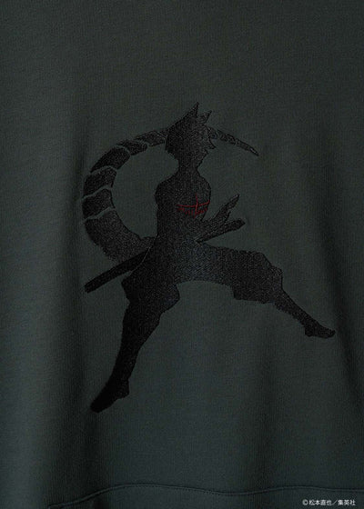 Kaiju No. 8 x Graniph Fashion Collection - Number 10 Big Silhouette Short-Sleeved Hoodie [Release May 12, 2026]
