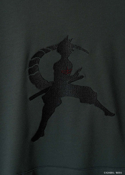 Kaiju No. 8 x Graniph Fashion Collection - Number 10 Big Silhouette Short-Sleeved Hoodie [Release May 12, 2026]