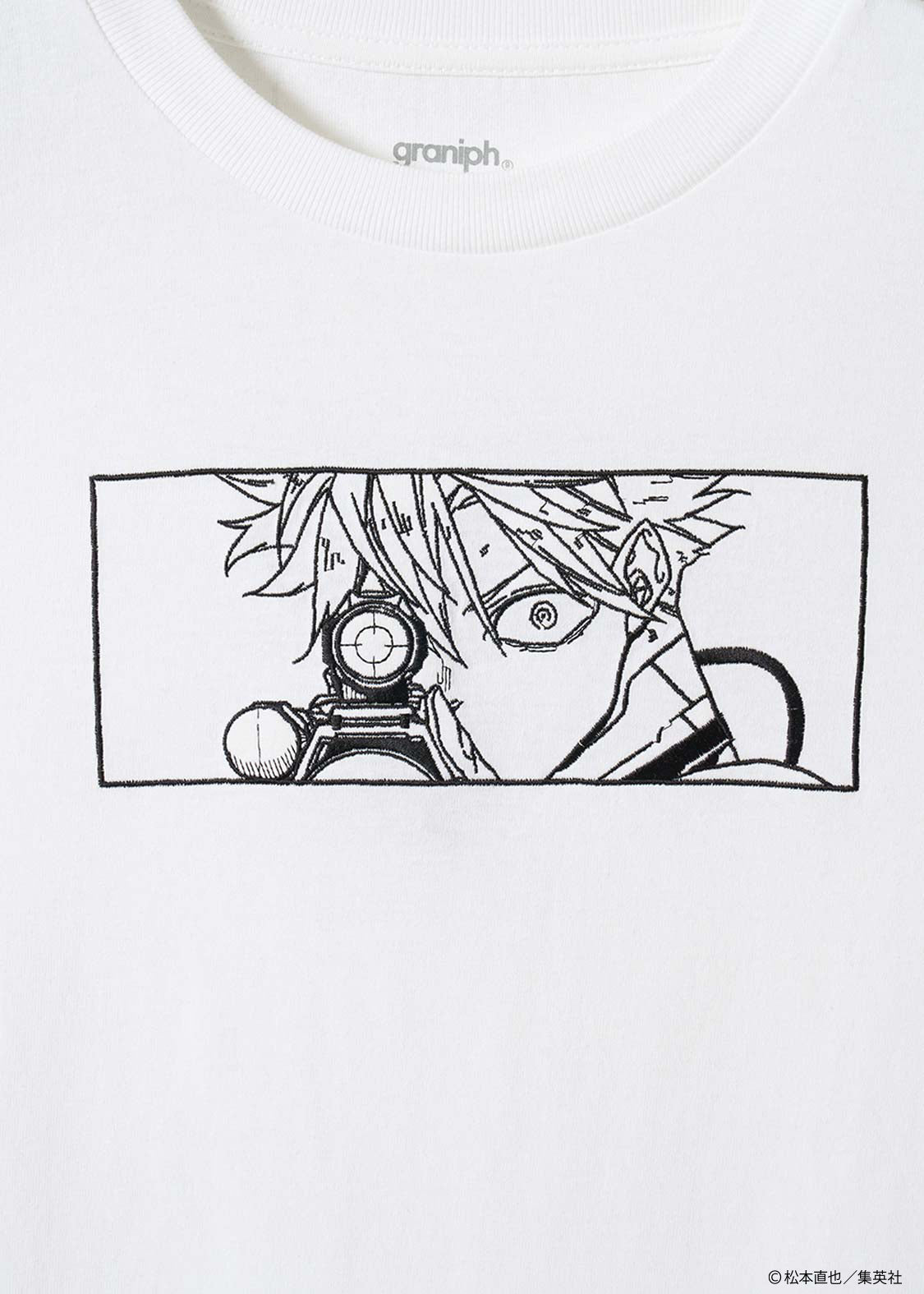 Kaiju No. 8 x Graniph Fashion Collection - Number 6 Big Silhouette T-Shirt [Release May 12, 2026]