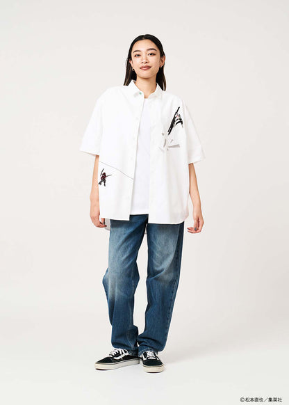 Kaiju No. 8 x Graniph Fashion Collection - Top Two in Close Combat Loose Fit Short Sleeve Shirt [Release May 12, 2026]