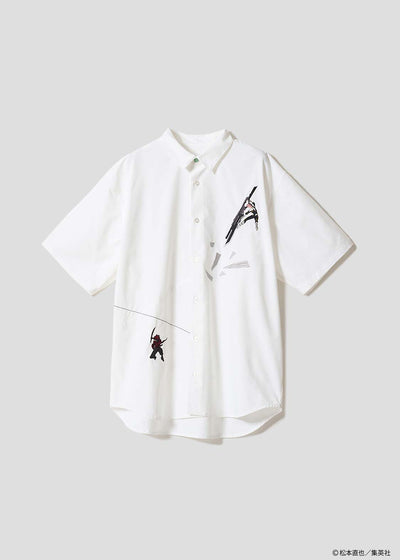 Kaiju No. 8 x Graniph Fashion Collection - Top Two in Close Combat Loose Fit Short Sleeve Shirt [Release May 12, 2026]