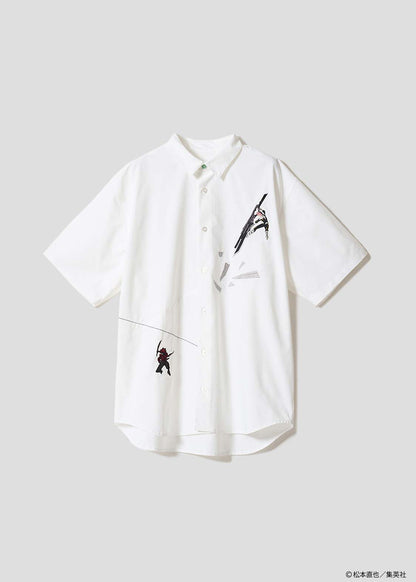 Kaiju No. 8 x Graniph Fashion Collection - Top Two in Close Combat Loose Fit Short Sleeve Shirt [Release May 12, 2026]