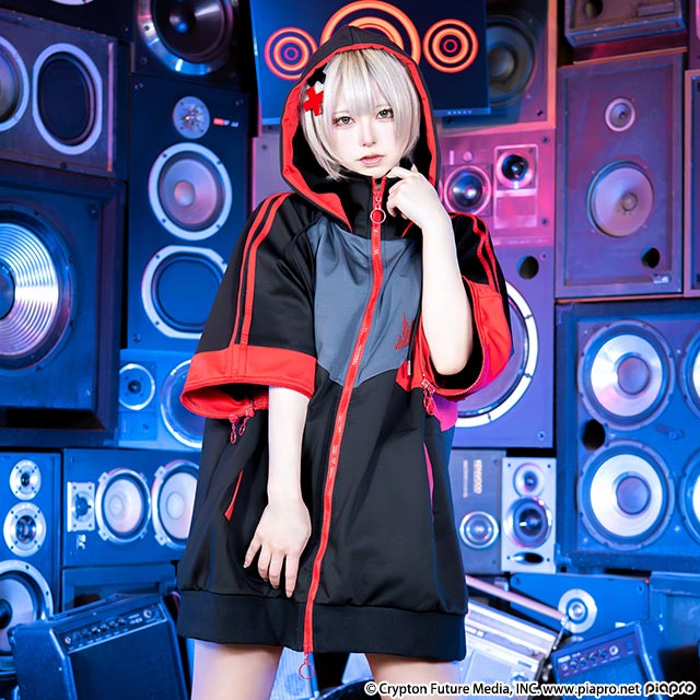 Meiko x Listen Flavor - 2-way Jersey Hoodie