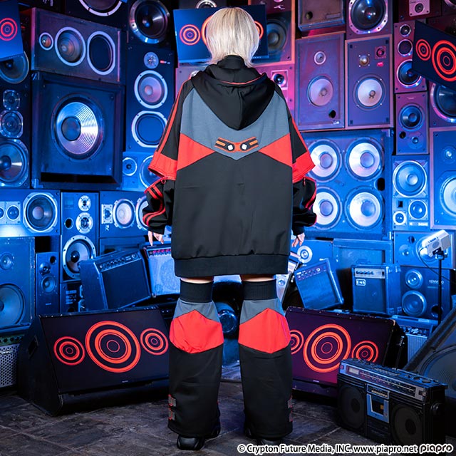 Meiko x Listen Flavor - 2-way Jersey Hoodie