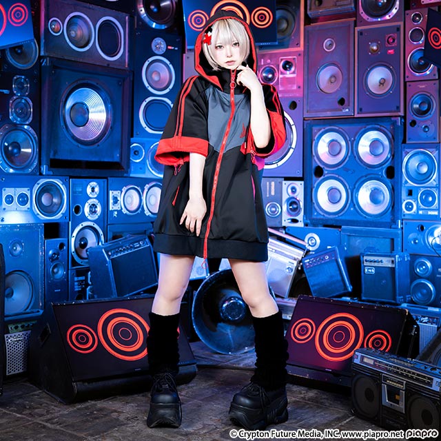 Meiko x Listen Flavor - 2-way Jersey Hoodie