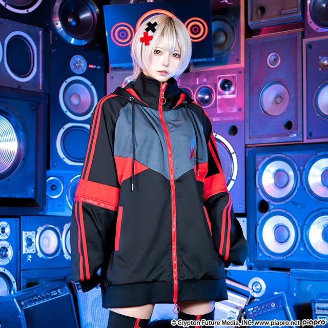 Meiko x Listen Flavor - 2-way Jersey Hoodie