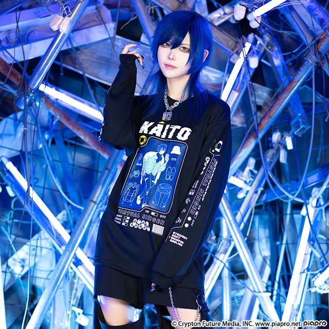 Kaito x Listen Flavor - Hatsune Miku Long T-shirt – JumpIchiban