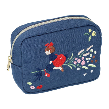 Kiki's Delivery Service - Flower Wreath Embroidery Series Mini Pouch