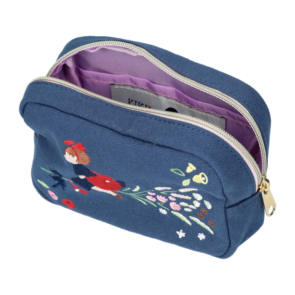 Kiki's Delivery Service - Flower Wreath Embroidery Series Mini Pouch