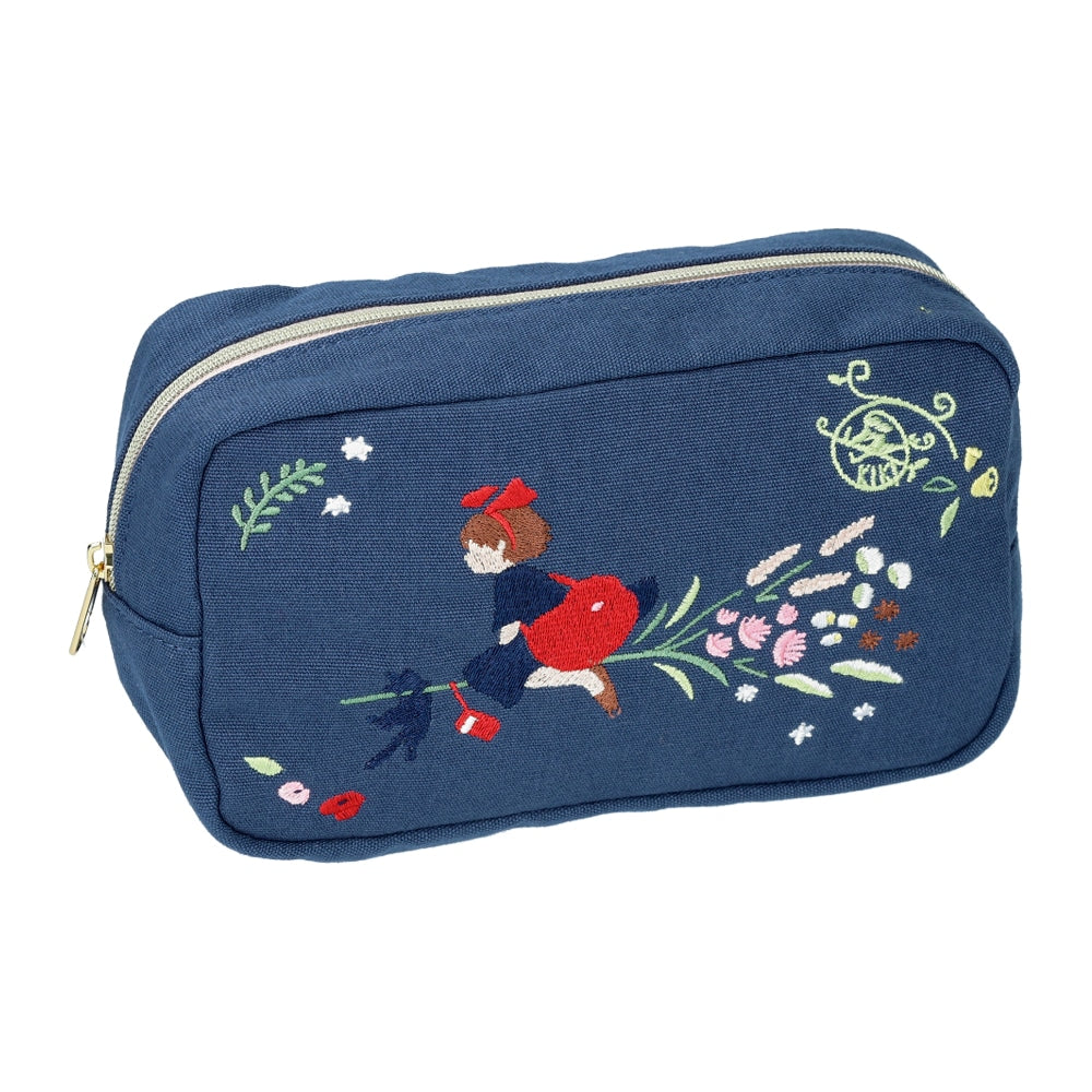 Kiki's Delivery Service - Flower Wreath Embroidery Series Square Pouch