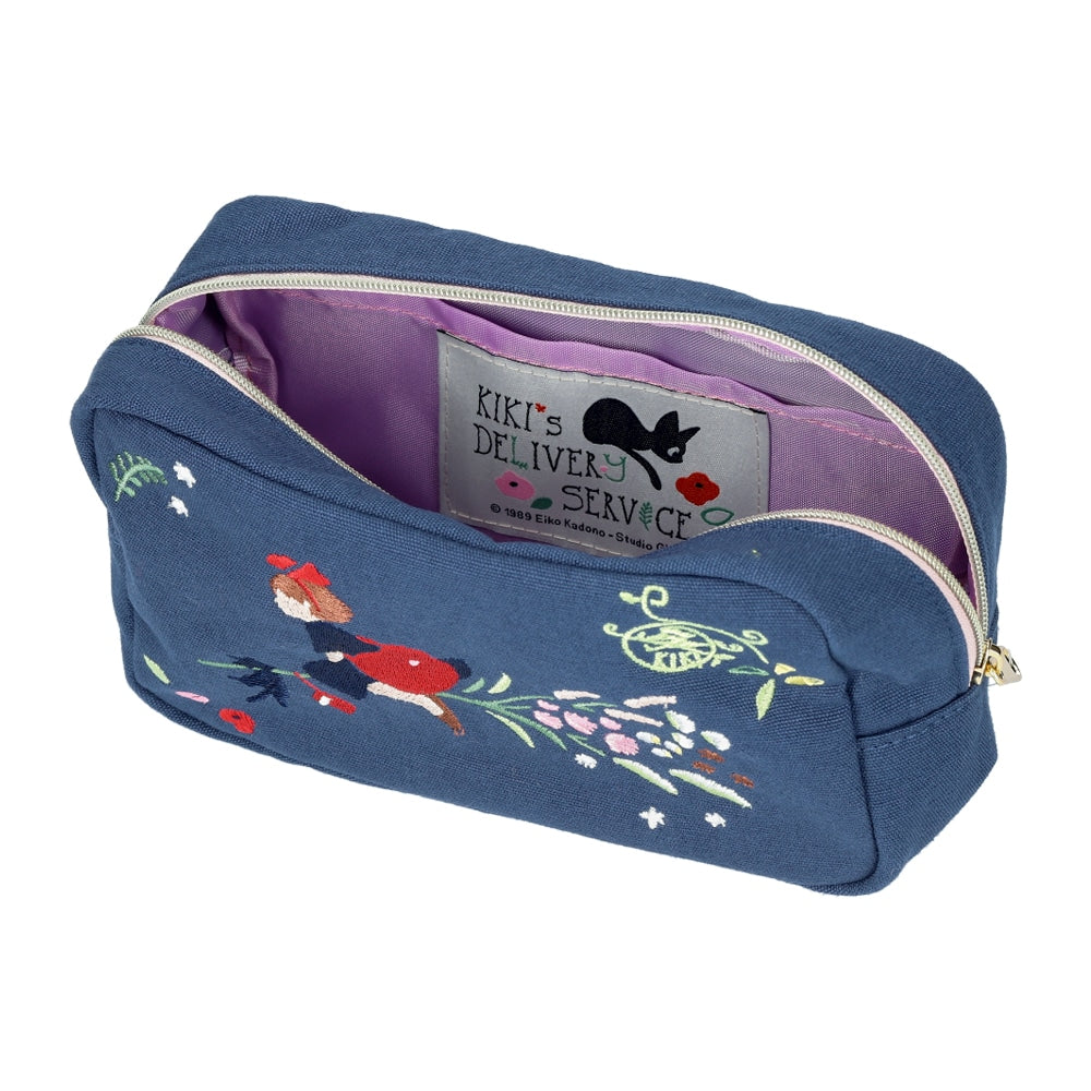 Kiki's Delivery Service - Flower Wreath Embroidery Series Square Pouch