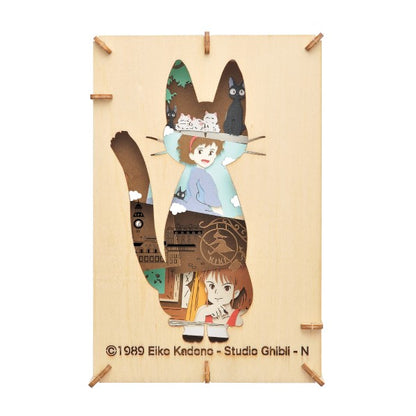 Studio Ghibli PAPER THEATER -Wood Style- / Kiki's Delivery Service PT-WL13X