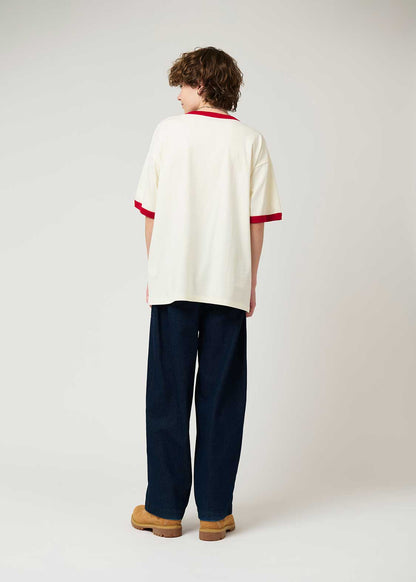 Kingdom Hearts X Graniph Fashion Collection - 100 Acre Wood Big Silhouette Trim T-shirt [Release Jun 16 2026]