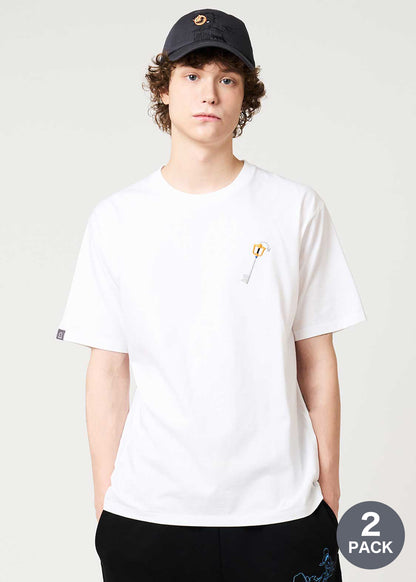 Kingdom Hearts X Graniph Fashion Collection - 2-Pack Icon T-Shirt [Release Jun 16 2026]