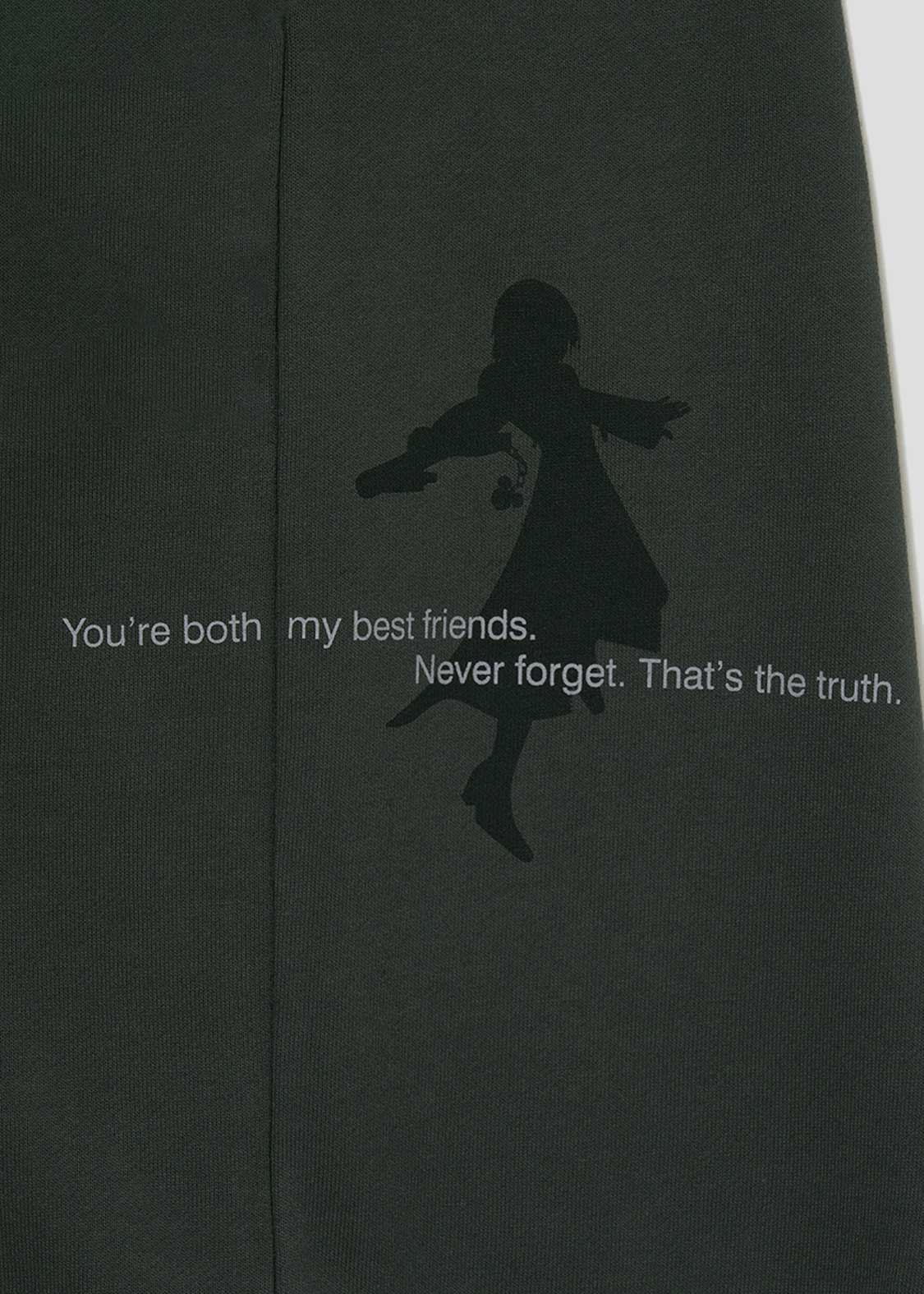 Kingdom Hearts X Graniph Fashion Collection - Best Friend Fleece Half Zip Sweatshirt [Release Jun 16 2026]