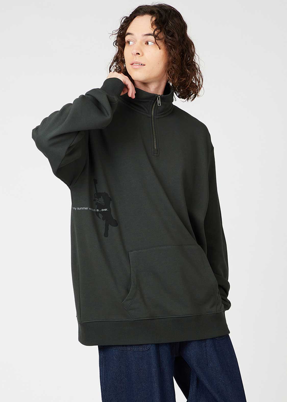 Kingdom Hearts X Graniph Fashion Collection - Best Friend Fleece Half Zip Sweatshirt [Release Jun 16 2026]
