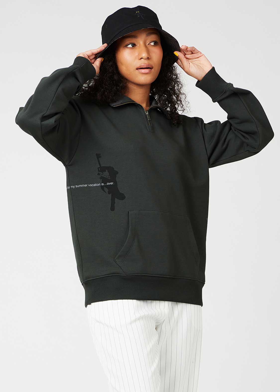 Kingdom Hearts X Graniph Fashion Collection - Best Friend Fleece Half Zip Sweatshirt [Release Jun 16 2026]