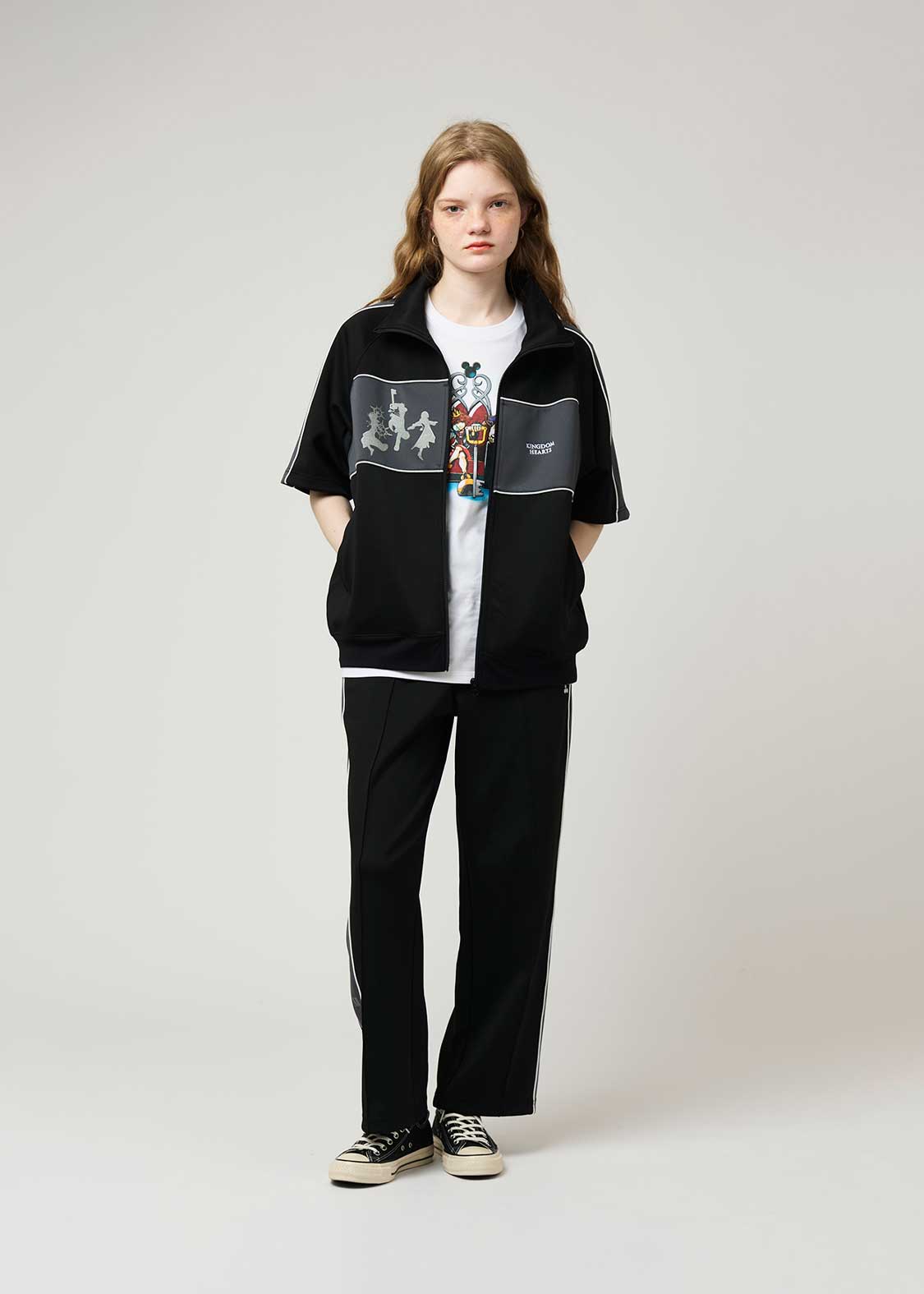 Kingdom Hearts X Graniph Fashion Collection - Best Friend Short Sleeve Track Jacket [Release Jun 16 2026]