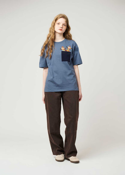 Kingdom Hearts X Graniph Fashion Collection - Chip And Dale Loose Fit T-shirt [Release Jun 16 2026]