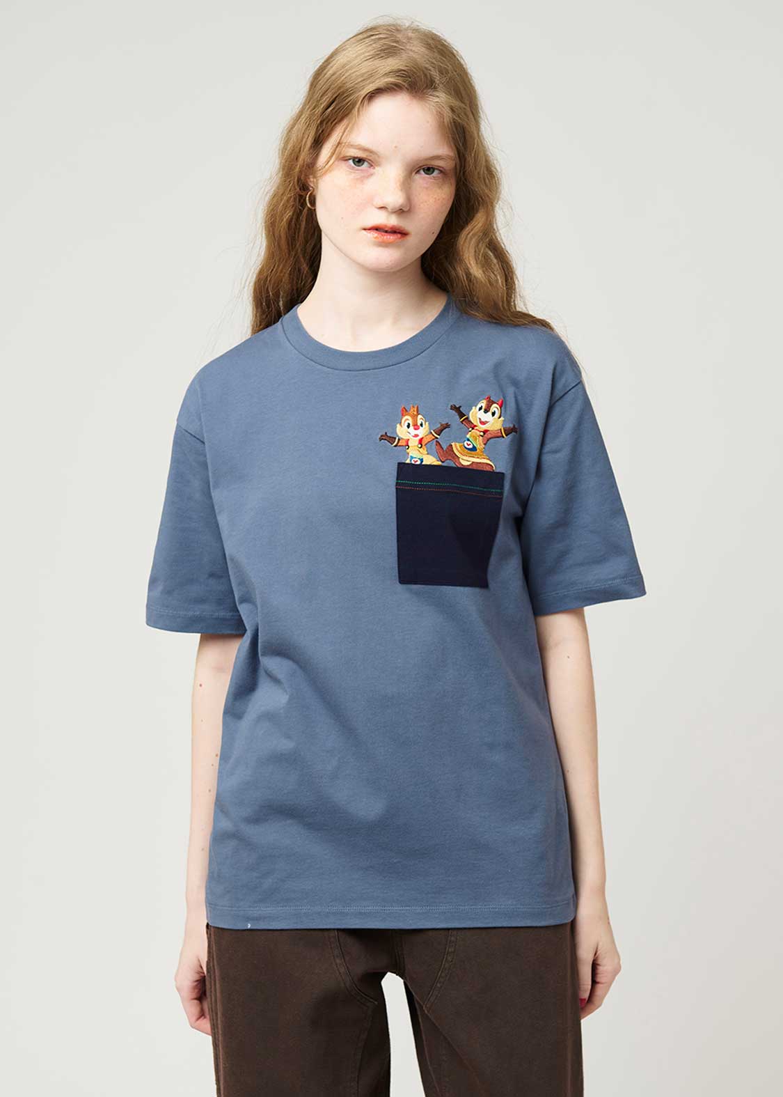 Kingdom Hearts X Graniph Fashion Collection - Chip And Dale Loose Fit T-shirt [Release Jun 16 2026]