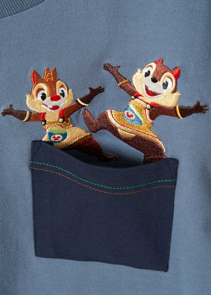 Kingdom Hearts X Graniph Fashion Collection - Chip And Dale Loose Fit T-shirt [Release Jun 16 2026]