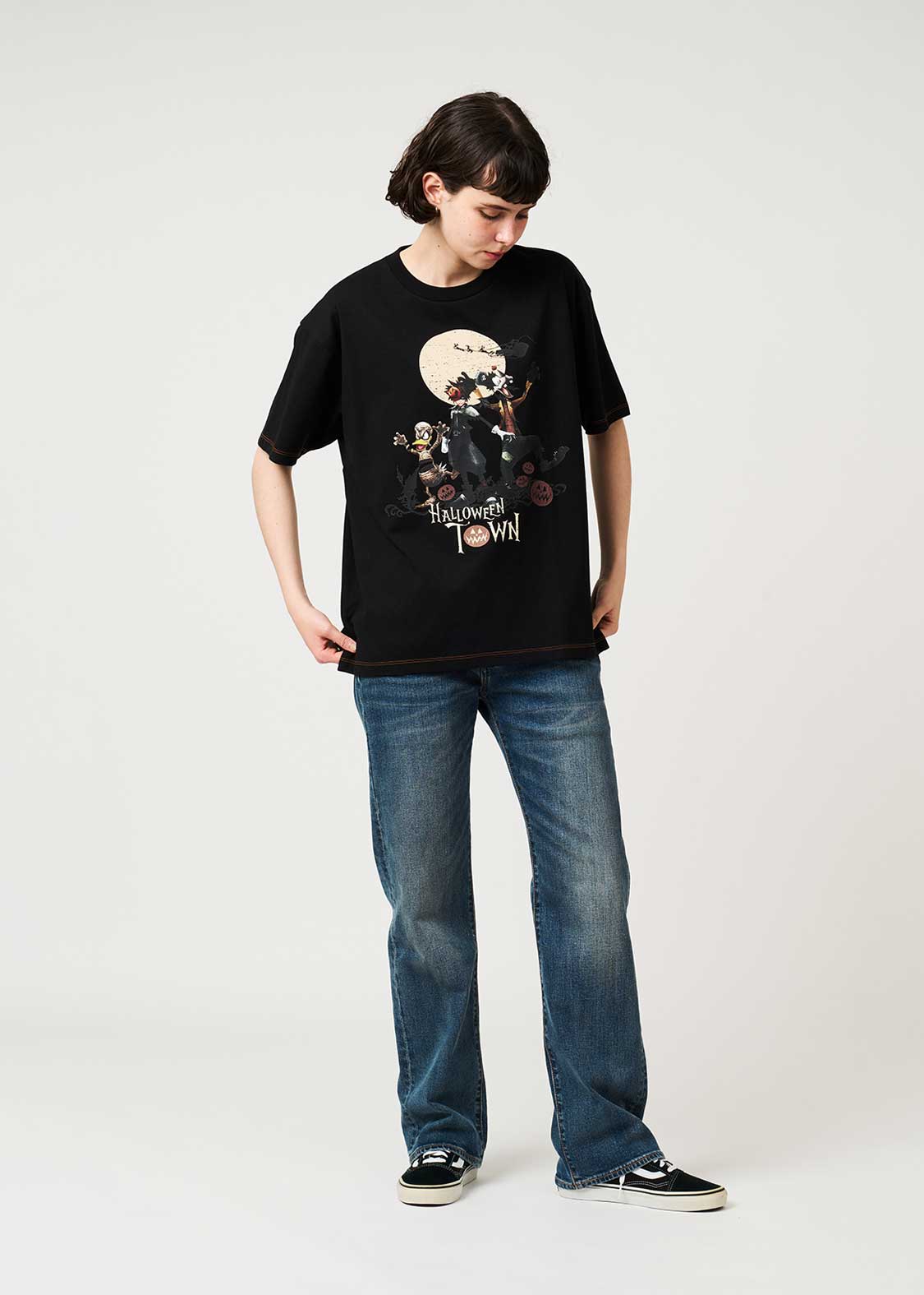 Kingdom Hearts X Graniph Fashion Collection - Halloween Town Oversized T-shirt [Release Jun 16 2026]