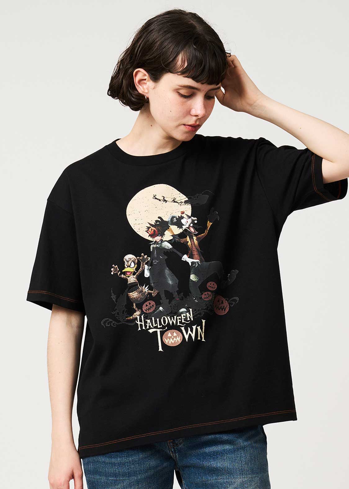 Kingdom Hearts X Graniph Fashion Collection - Halloween Town Oversized T-shirt [Release Jun 16 2026]