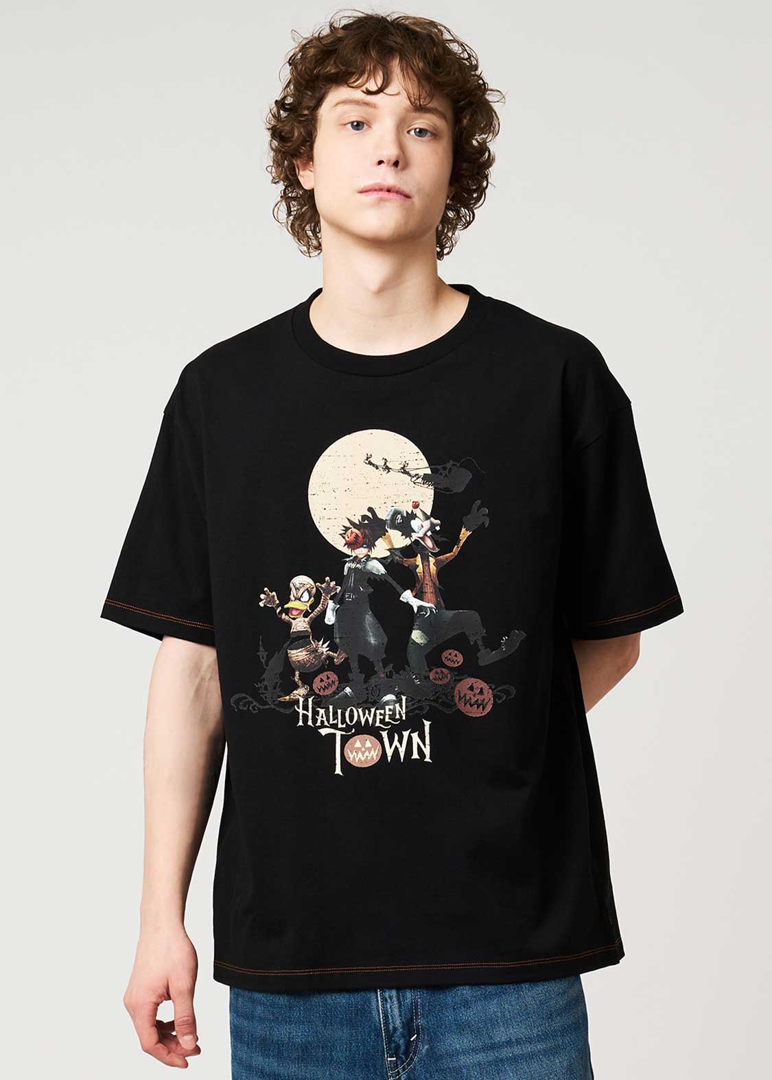 Kingdom Hearts X Graniph Fashion Collection - Halloween Town Oversized T-shirt [Release Jun 16 2026]