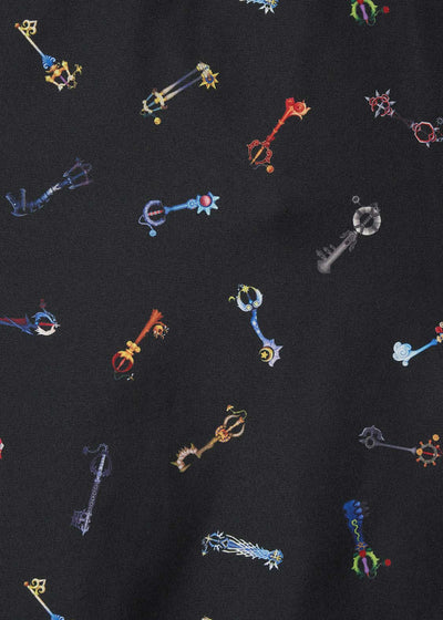 Kingdom Hearts X Graniph Fashion Collection - Keyblade Big Silhouette Politoro Short Sleeve Shirt [Release Jun 16 2026]