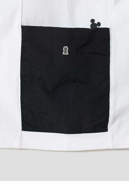 Kingdom Hearts X Graniph Fashion Collection - Let’s Close This Door For Good Side Pocket Big Silhouette T-Shirt [Release Jun 16 2026]