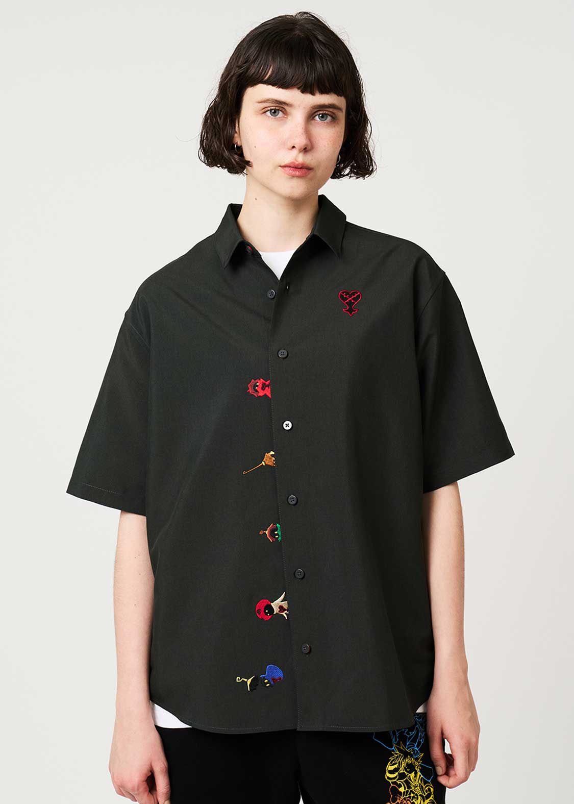 Kingdom Hearts X Graniph Fashion Collection - Loose Fit Short Sleeve Shirt [Release Jun 16 2026]