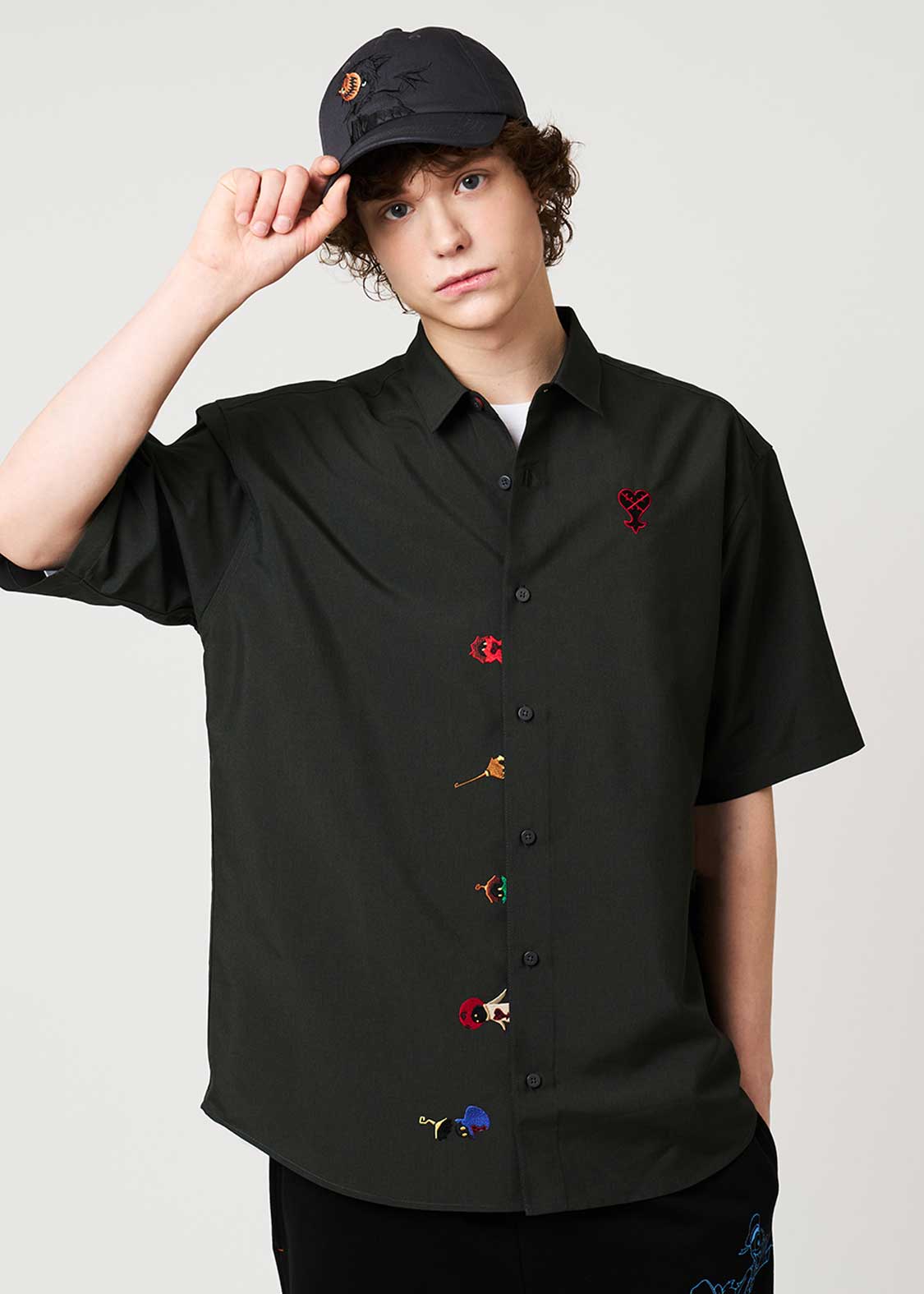 Kingdom Hearts X Graniph Fashion Collection - Loose Fit Short Sleeve Shirt [Release Jun 16 2026]