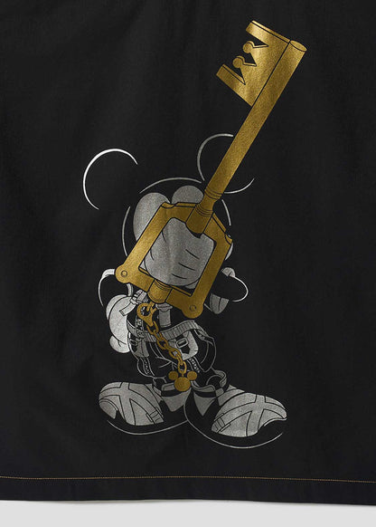 Kingdom Hearts X Graniph Fashion Collection - May My Heart Be My Guiding Key Big Silhouette Short Sleeved Shirt [Release Jun 16 2026]