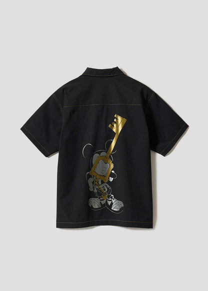 Kingdom Hearts X Graniph Fashion Collection - May My Heart Be My Guiding Key Big Silhouette Short Sleeved Shirt [Release Jun 16 2026]