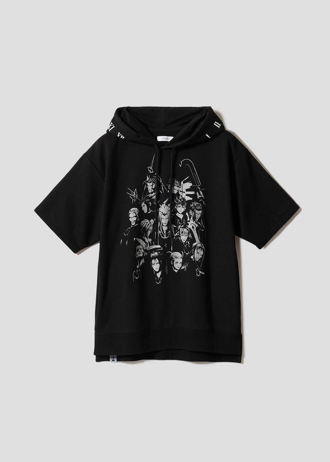 Kingdom Hearts X Graniph Fashion Collection - Organization XIII Oversized Short Sleeve Hoodie [Release Jun 16 2026]