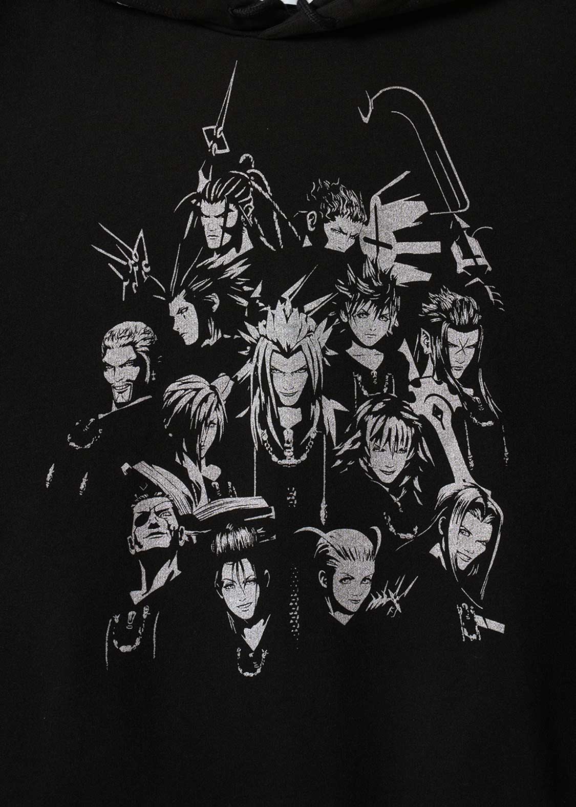 Kingdom Hearts X Graniph Fashion Collection - Organization XIII Oversized Short Sleeve Hoodie [Release Jun 16 2026]
