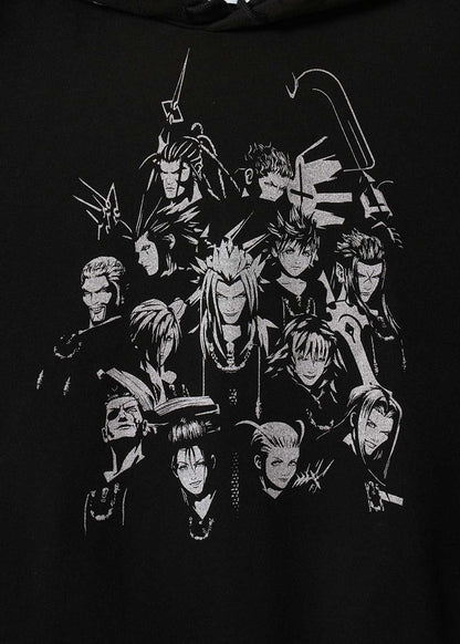 Kingdom Hearts X Graniph Fashion Collection - Organization XIII Oversized Short Sleeve Hoodie [Release Jun 16 2026]