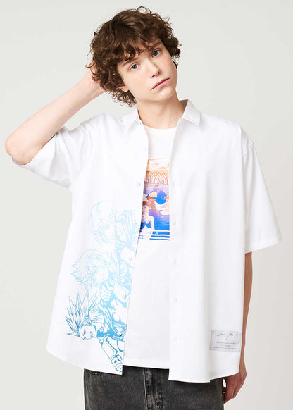 Kingdom Hearts X Graniph Fashion Collection - Precious Loose-Fitting Short Sleeved Shirt [Release Jun 16 2026]