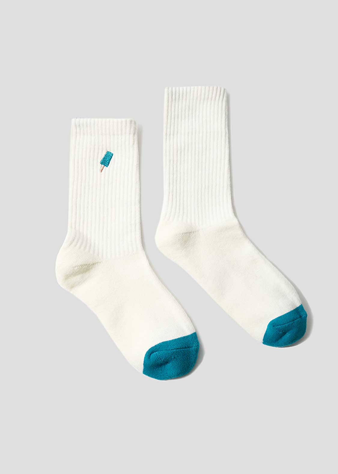 Kingdom Hearts X Graniph Fashion Collection - Sea Salt Ice Cream Mid-Calf Socks [Release Jun 16 2026]
