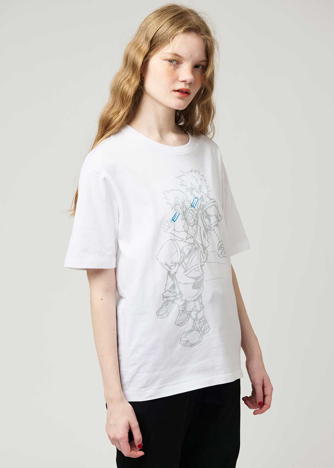 Kingdom Hearts X Graniph Fashion Collection - Sora & Roxas Loose Fit T-shirt [Release Jun 16 2026]