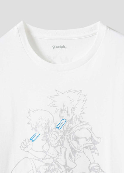 Kingdom Hearts X Graniph Fashion Collection - Sora & Roxas Loose Fit T-shirt [Release Jun 16 2026]