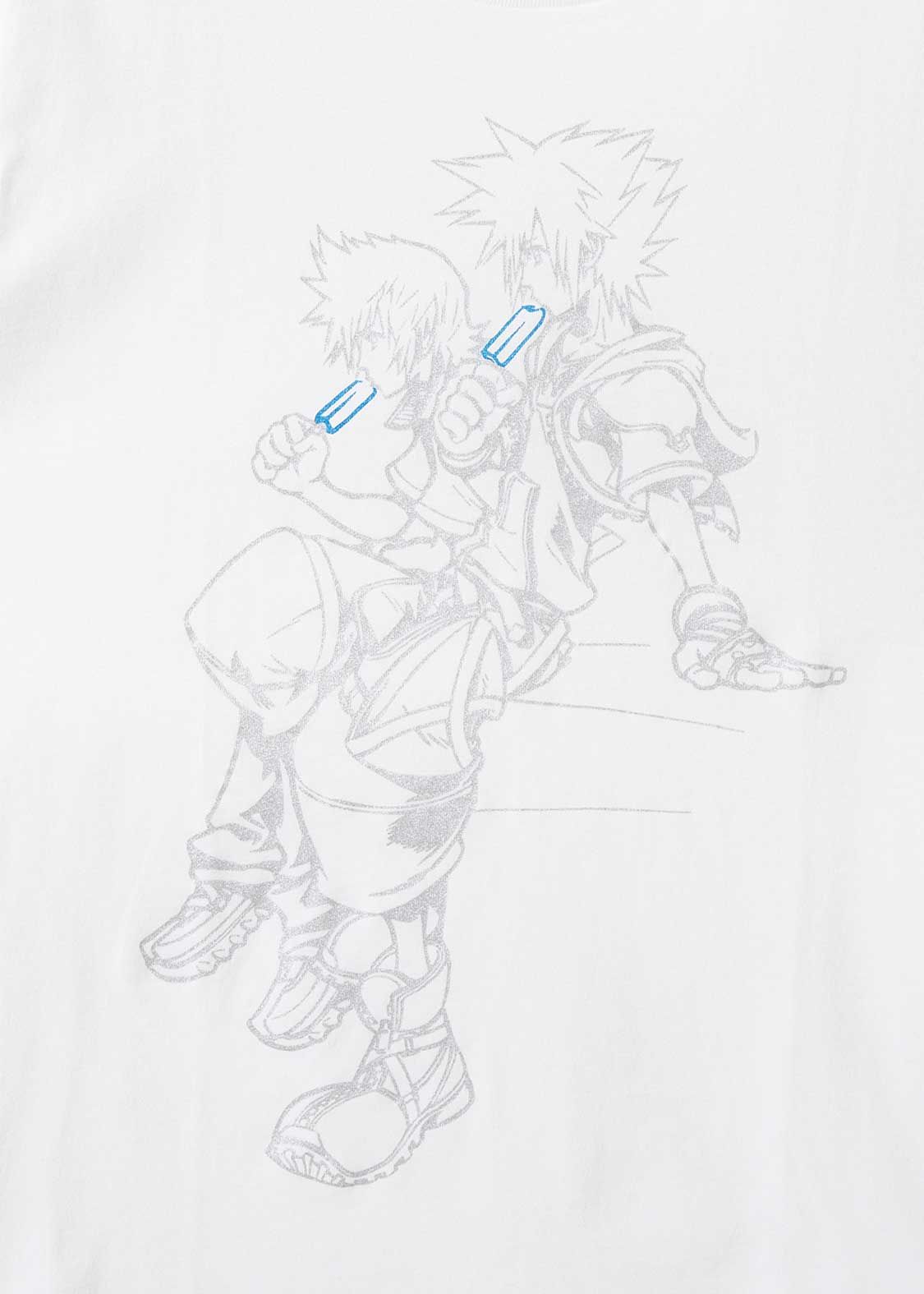 Kingdom Hearts X Graniph Fashion Collection - Sora & Roxas Loose Fit T-shirt [Release Jun 16 2026]