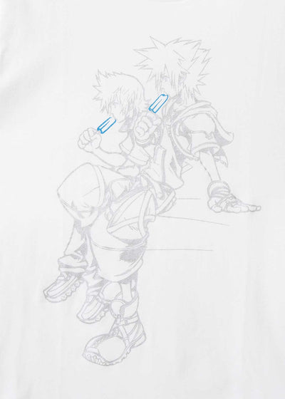 Kingdom Hearts X Graniph Fashion Collection - Sora & Roxas Loose Fit T-shirt [Release Jun 16 2026]