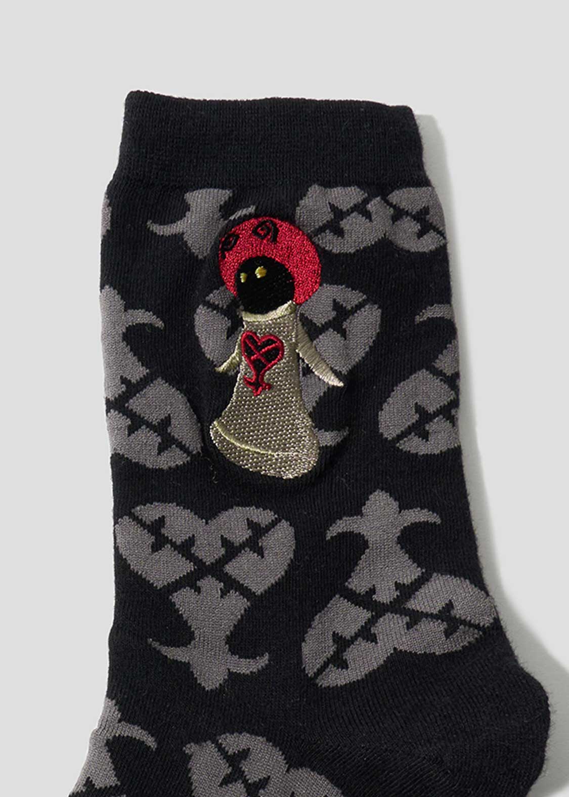 Kingdom Hearts X Graniph Fashion Collection - White Mushroom Mid-Calf Socks [Release Jun 16 2026]