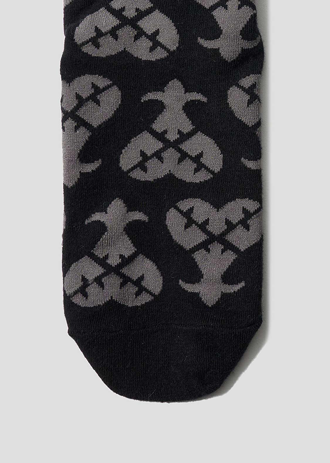 Kingdom Hearts X Graniph Fashion Collection - White Mushroom Mid-Calf Socks [Release Jun 16 2026]