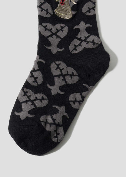 Kingdom Hearts X Graniph Fashion Collection - White Mushroom Mid-Calf Socks [Release Jun 16 2026]