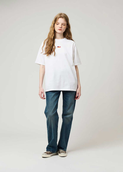 Kingdom Hearts X Graniph Fashion Collection - World Logo Big Silhouette T-shirt [Release Jun 16 2026]