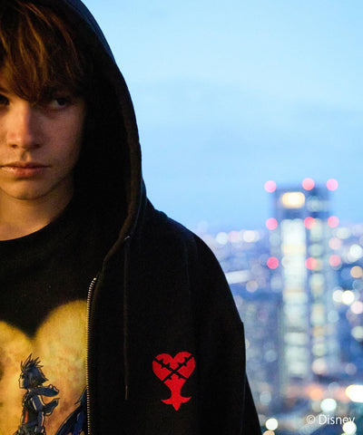 Kingdom Hearts x Subciety Fashion Collection - Heartless Zip Hoodie [Pre-Order Jun 2026]